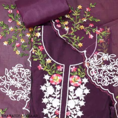 Trendy Fancy Salwar Suits & Dress Materials for Women Burgundy