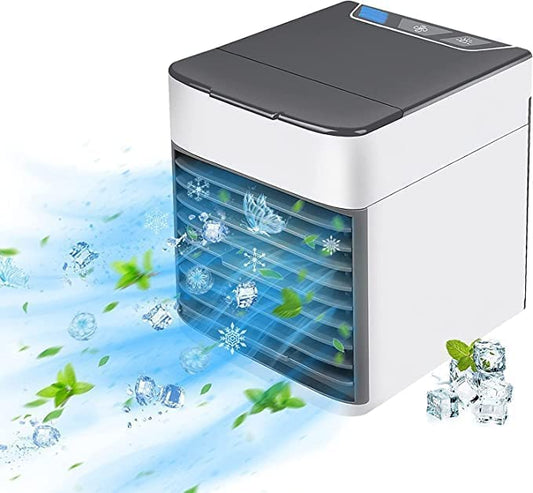 HomeMate Mini Arctic Air Cooler Portable Personal Cooling for Home and Office.