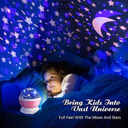 Star Projector Night Lamp – Colorful & Romantic