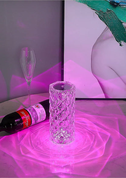 Color Changing Crystal Diamond Table Lamp - Pack of 1
